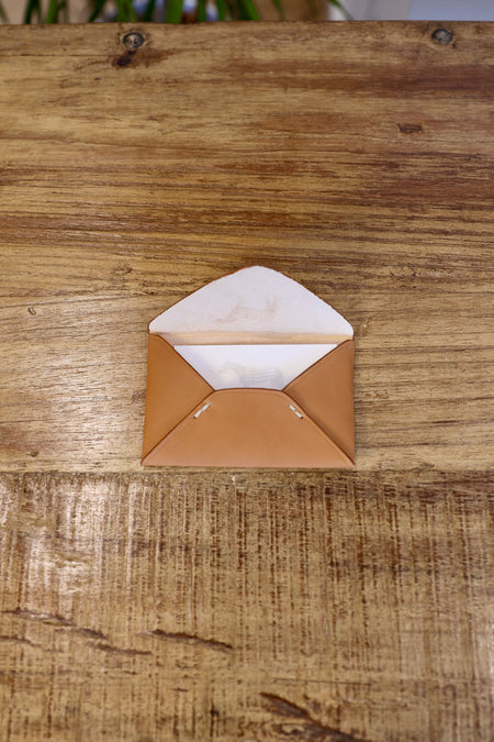 Mid Tan Card Holder